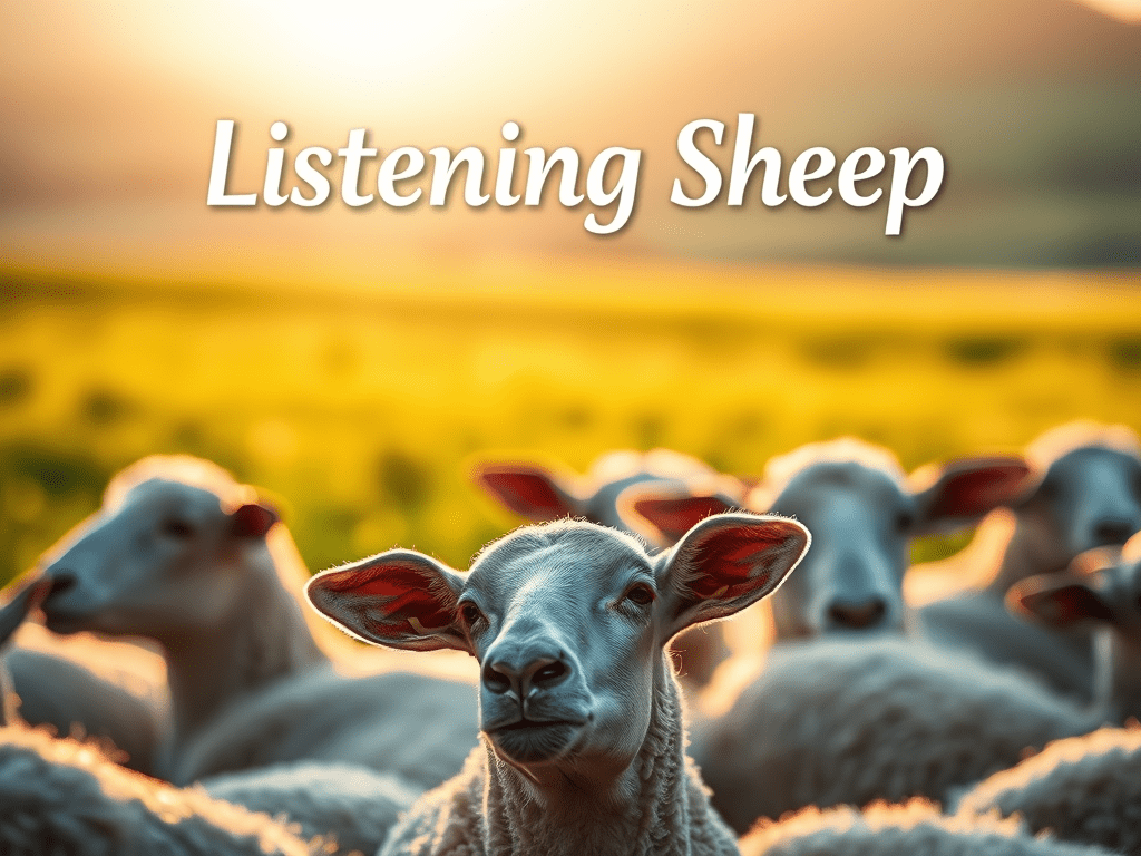 Listening Sheep